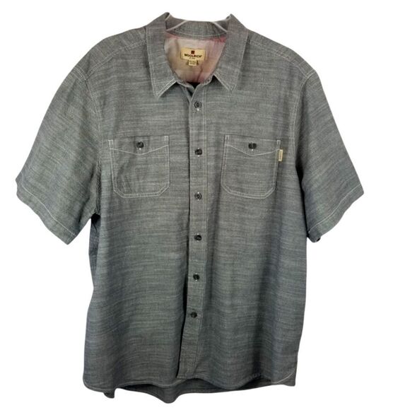 WOOLRICH SHORT SLEEVE SHIRT. SIZE XXL. VERY NICE! - Picture 1 of 15